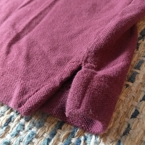 Sea World Discovery Cove Burgundy Polo Shirt S - Picture 5 of 5